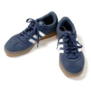 Adidas sneakers Navy Suede Leather athletic Streetwear Striped Shoes men’s